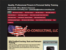 Tablet Screenshot of donahoo-consulting.com